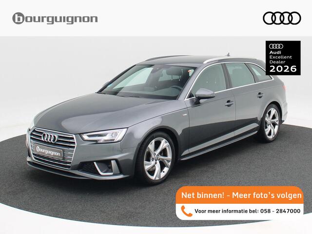 Audi A4 Avant 40 TFSi 190 Pk Automaat S-Line | Stoelverwarming | Full LED | Keyless | Navigatie | 18 Inch | 82.741 Km !!