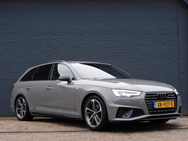 Audi A4 Avant 40 TFSI Sport S line black edition TOPSTAAT! DEALER ONDERHOUDEN! LEER! NAVI! BLUETOOTH!