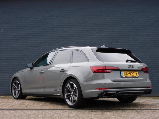 Audi A4 Avant 40 TFSI Sport S line black edition TOPSTAAT! DEALER ONDERHOUDEN! LEER! NAVI! BLUETOOTH!