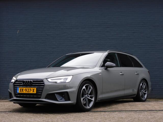 Audi A4 Avant 40 TFSI Sport S line black edition TOPSTAAT! DEALER ONDERHOUDEN! LEER! NAVI! BLUETOOTH!