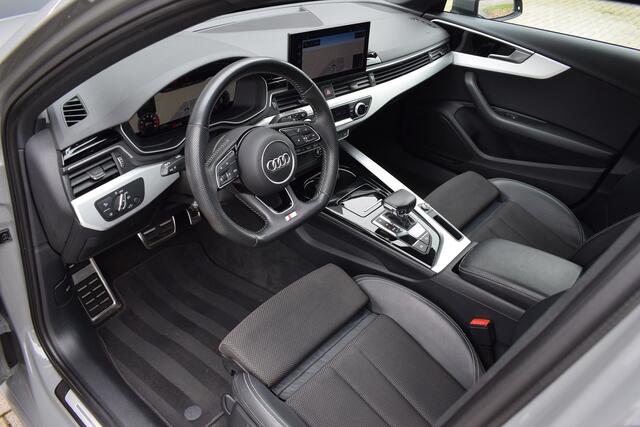 Audi A4 35 TFSI S-line | Quantum Grey | KW schroefset | Pano | Virtual | 19" | Trekhaak