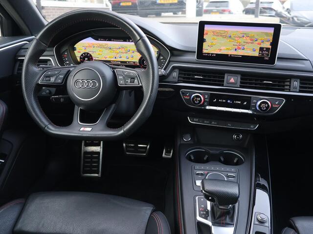 Audi A4 Avant 35 TFSI SPORT S LINE BLACK EDITION QUANTUMGRIJS + LEDER SPORTINTERIEUR | TREKHAAK | 20 INCH