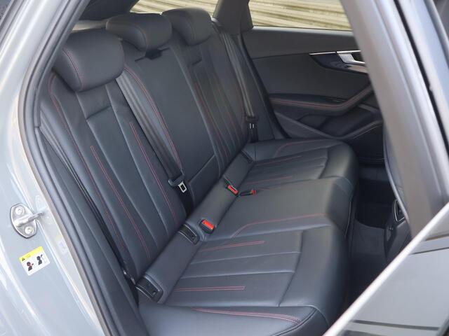 Audi A4 Avant 35 TFSI SPORT S LINE BLACK EDITION QUANTUMGRIJS + LEDER SPORTINTERIEUR | TREKHAAK | 20 INCH