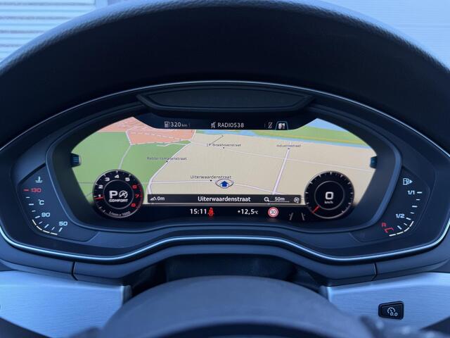Audi A4 Avant 2.0 TFSI Ultra Sport S Line Edition Automaat 190PK ?Virtual Cockpit ?B&O Sound ?360º Camera ?Sportstoel Half Leder ?Matrix LED ?Elektrische Klep ?Navigatie Full Map ?Drive Select ?BLIS ?Climate ?Cruise ?Parkeersensoren ?Lichtmetaal 18" ?Trekhaak