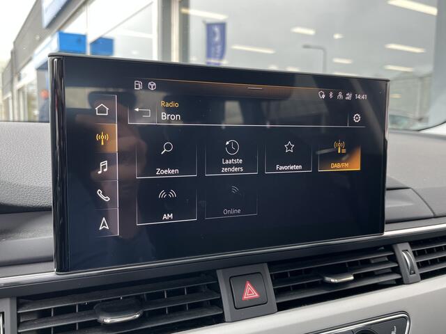 Audi A4 Avant 35 TFSI Advanced Edition / AUTOMAAT/ PANO/ PARK. SENSOREN/ ELEK. ACHTERKLEP/ CRUISE/ LED/ VIRTUAL COCKPIT/ KEYLESS/ STOELVERWARM./ SMARTPHONE INTERFACE/ NAVI/ CLIMA/ DAB/ 17" LMV