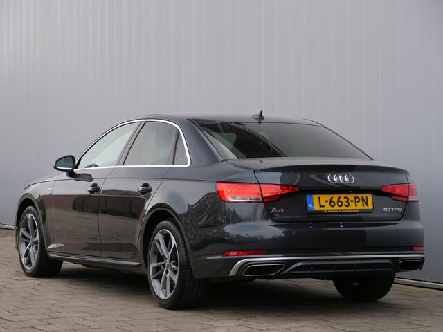 Audi A4 Limousine 40 TFSI Sport S line 191 Pk Automaat Navigatie / PDC / Stoelverwaming / 18 inch