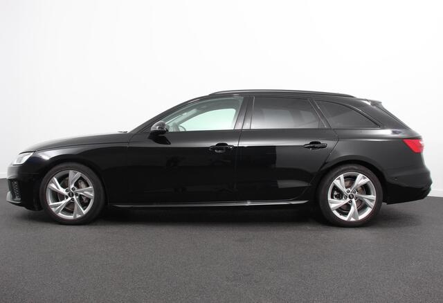 Audi A4 Avant 40 TFSI 204pk Automaat S-Line Black Edition Navigatie Apple Carplay/Android Auto Adaptieve Cruise Control Parkeersensoren Camera Dodehoek Assistent Elektrische Achterklep Stoelverwarming Climate Control