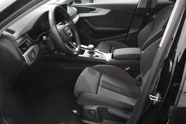 Audi A4 Avant 40 TFSI 204pk Automaat S-Line Black Edition Navigatie Apple Carplay/Android Auto Adaptieve Cruise Control Parkeersensoren Camera Dodehoek Assistent Elektrische Achterklep Stoelverwarming Climate Control