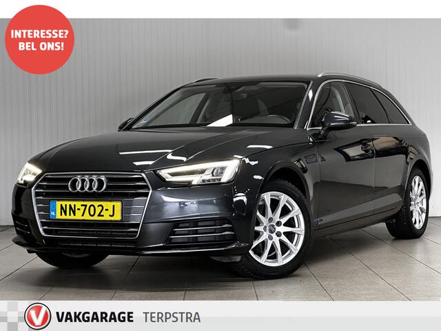 Audi A4 Avant 2.0 TFSI ultra Sport Pro Line/ 191PK!/ NL AUTO/ Automaat/ 17'' LMV/ Sportstoelen/ LED Koplampen/ Keyless-GO/ Navi/ Clima/ Cruise/ Bluetooth/ Multi. SportStuur/ PDC/ Extra getint glas/ Dakrails.