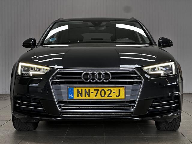 Audi A4 Avant 2.0 TFSI ultra Sport Pro Line/ 191PK!/ NL AUTO/ Automaat/ 17'' LMV/ Sportstoelen/ LED Koplampen/ Keyless-GO/ Navi/ Clima/ Cruise/ Bluetooth/ Multi. SportStuur/ PDC/ Extra getint glas/ Dakrails.