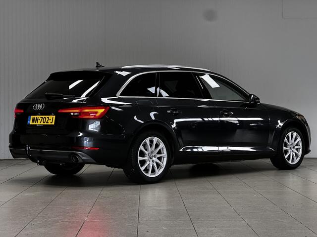 Audi A4 Avant 2.0 TFSI ultra Sport Pro Line/ 191PK!/ NL AUTO/ Automaat/ 17'' LMV/ Sportstoelen/ LED Koplampen/ Keyless-GO/ Navi/ Clima/ Cruise/ Bluetooth/ Multi. SportStuur/ PDC/ Extra getint glas/ Dakrails.
