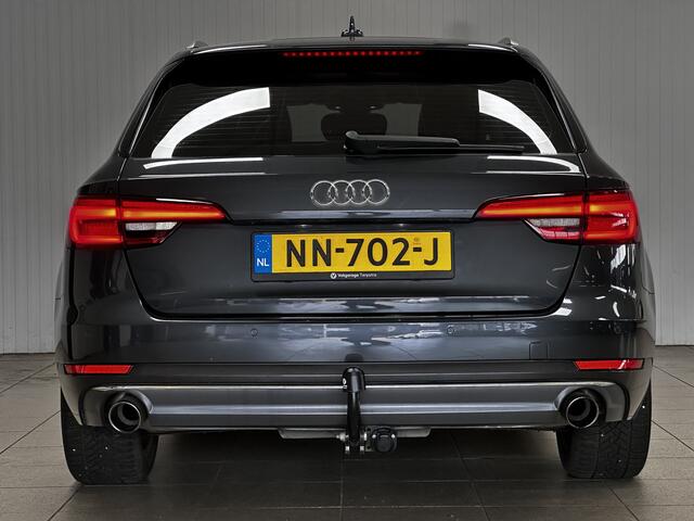 Audi A4 Avant 2.0 TFSI ultra Sport Pro Line/ 191PK!/ NL AUTO/ Automaat/ 17'' LMV/ Sportstoelen/ LED Koplampen/ Keyless-GO/ Navi/ Clima/ Cruise/ Bluetooth/ Multi. SportStuur/ PDC/ Extra getint glas/ Dakrails.