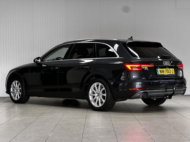 Audi A4 Avant 2.0 TFSI ultra Sport Pro Line/ 191PK!/ NL AUTO/ Automaat/ 17'' LMV/ Sportstoelen/ LED Koplampen/ Keyless-GO/ Navi/ Clima/ Cruise/ Bluetooth/ Multi. SportStuur/ PDC/ Extra getint glas/ Dakrails.