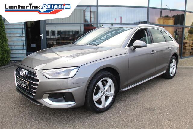 Audi A4 Avant 40 TDI Launch edition Sport 190pk acc-lane assist sportstoelen ledverlichting keyless-go auto-grootlicht pdc v+a allu inlegdelen virtual cockpit schakelpaddels electrische achterkep