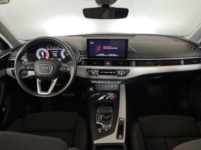 Audi A4 Avant 40 TFSI S edition 204 pk S-tronic | Navigatie | Panoramadak | Trekhaak (wegklapbaar) | Parkeersensoren | Achteruitrijcamera | Matrix LED koplampen | Stoelverwarming |