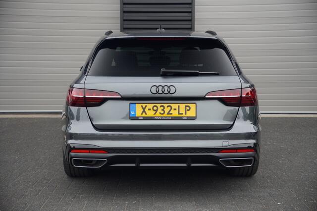 Audi A4 Avant 40 TFSI S ed comp, black edition, lage km stand, DAB,