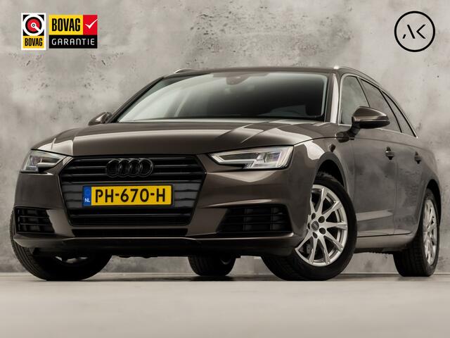 Audi A4 Avant 2.0 TFSI S-Line Sport 190Pk Automaat (NAVIGATIE, SFEERVERLICHTING, PLAT S-LINE SPORTSTUUR, GETINT GLAS, SPORTSTOELEN, CAMERA, TREKHAAK, NIEUWE APK, NIEUWSTAAT)