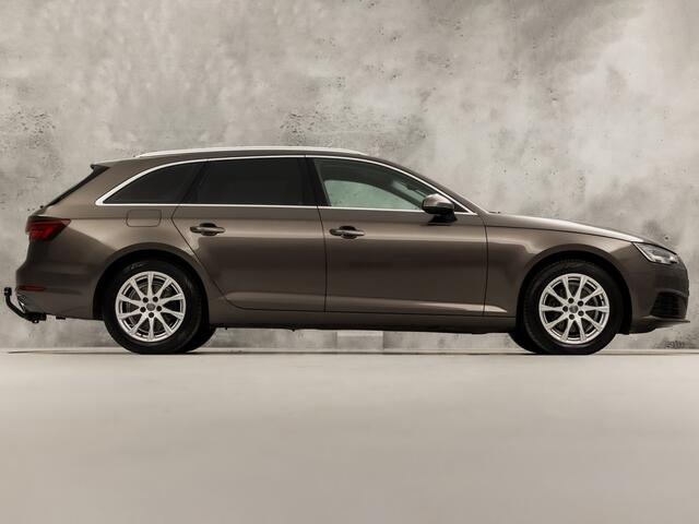 Audi A4 Avant 2.0 TFSI S-Line Sport 190Pk Automaat (NAVIGATIE, SFEERVERLICHTING, PLAT S-LINE SPORTSTUUR, GETINT GLAS, SPORTSTOELEN, CAMERA, TREKHAAK, NIEUWE APK, NIEUWSTAAT)