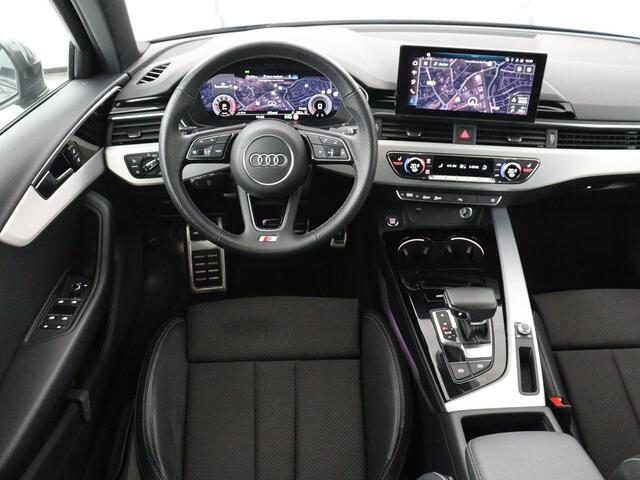 Audi A4 Avant 35 TFSI S edition Competition | Half Leder | Virtual Dashboard | Stoelverwarming | Cruise control | Park assist | Climate control | Drive select |