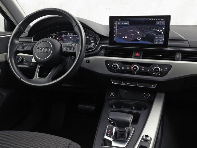 Audi A4 Avant 35 TFSI Sport 150Pk Automaat (GROOT NAVI, CLIMATE, STOELVERWARMING, GETINT GLAS, SPORTSTOELEN, PARKEERSENSOREN, NIEUWE APK, NIEUWSTAAT)