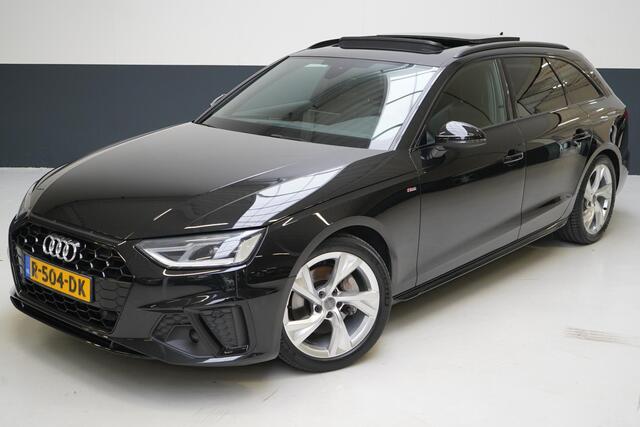 Audi A4 Avant 40 TFSI S edition Competition | Zwart optiek | Panoramadak | Trekhaak | Adaptive | Carplay | Camera | Leder | Sportstoelen