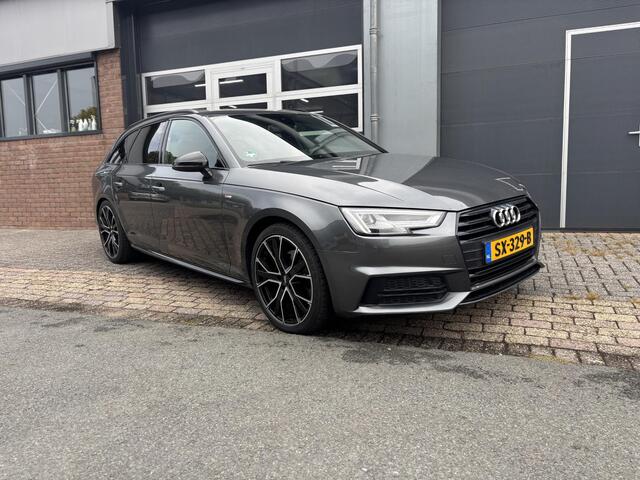 Audi A4 Avant 1.4 TFSI Sport S line black edition 19"| Led| Stoelverw| Leder met rode stiksel| Private glass| Carplay
