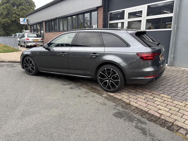 Audi A4 Avant 1.4 TFSI Sport S line black edition 19"| Led| Stoelverw| Leder met rode stiksel| Private glass| Carplay