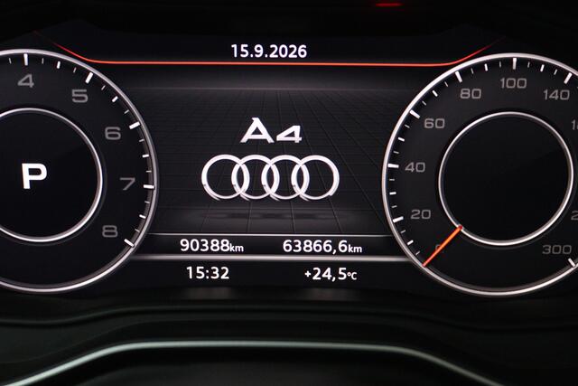 Audi A4 Limousine 35 TFSI Sport S line black edition (DIGITALE COCKPIT, CAMERA, STOELVERWARMING/VERKOELING, ELEKTR STOELEN)
