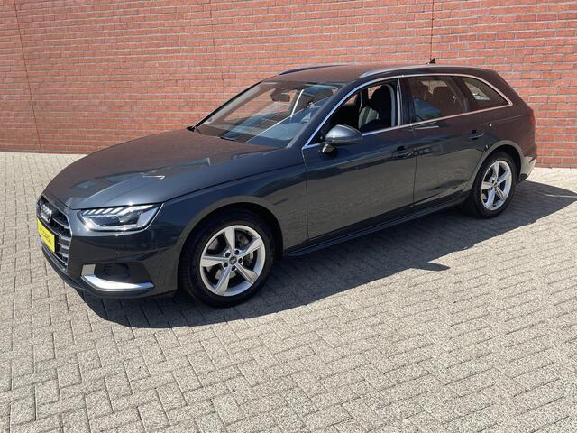Audi A4 Avant 40 TFSI 204pk Pro Line Leder Sportstoelen Electrisch bedienbare achterklep Led Dab Navigatie Apple Carplay / Android Auto