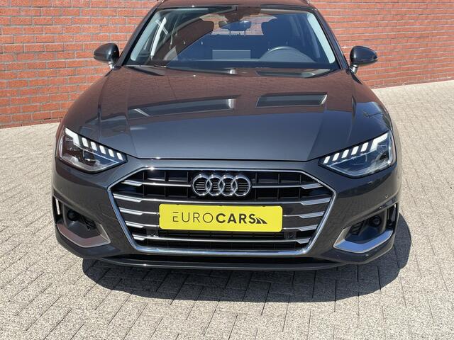 Audi A4 Avant 40 TFSI 204pk Pro Line Leder Sportstoelen Electrisch bedienbare achterklep Led Dab Navigatie Apple Carplay / Android Auto
