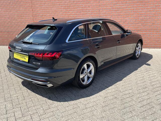 Audi A4 Avant 40 TFSI 204pk Pro Line Leder Sportstoelen Electrisch bedienbare achterklep Led Dab Navigatie Apple Carplay / Android Auto