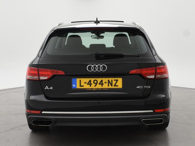 Audi A4 Avant 40 TDI 190 PK AUT. + PANORAMA | AFN. TREKHAAK | LEDER SPORTINTERIEUR | APPLE CARPLAY | STOELVERW.