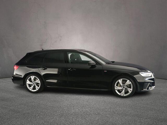 Audi A4 Avant 40 TFSI S edition | Achteruitrijcamera | Zwart optiek | Massagestoelen | Adapt Cruise | Sportonderstel | Elektr achterklep | LED-koplampen | Sportstoelen