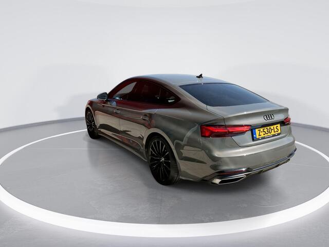 Audi A5 Sportback 35 Tfsi 150pk S-tronic S edition Competition · Camera · Elek. Achterklep · Matrix LED · Navi · Apple/Android Car Play · 19'' Inch · Alarm · Garantie t/m 21-05-2028 of 100.000km