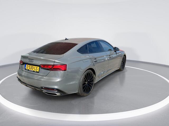 Audi A5 Sportback 35 Tfsi 150pk S-tronic S edition Competition · Camera · Elek. Achterklep · Matrix LED · Navi · Apple/Android Car Play · 19'' Inch · Alarm · Garantie t/m 21-05-2028 of 100.000km