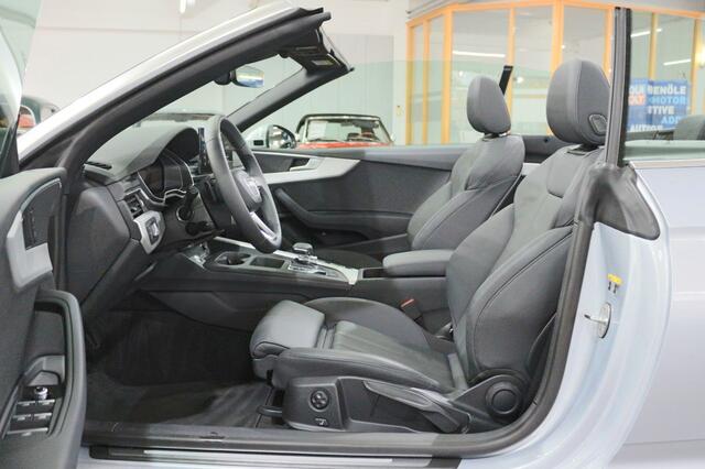 Audi A5 Cabriolet 40 Tfsi ADVANCED ** MATRIX, LEDER, VIRTUAL, ADAPT. CRUISE, MASSAGE, NEKVERW ** 11.498km (!) - UNFALLFREI - 1e EIG * ** INFORMEER OOK NAAR ONZE AANTREKKELIJKE FINANCIAL-LEASE TARIEVEN **