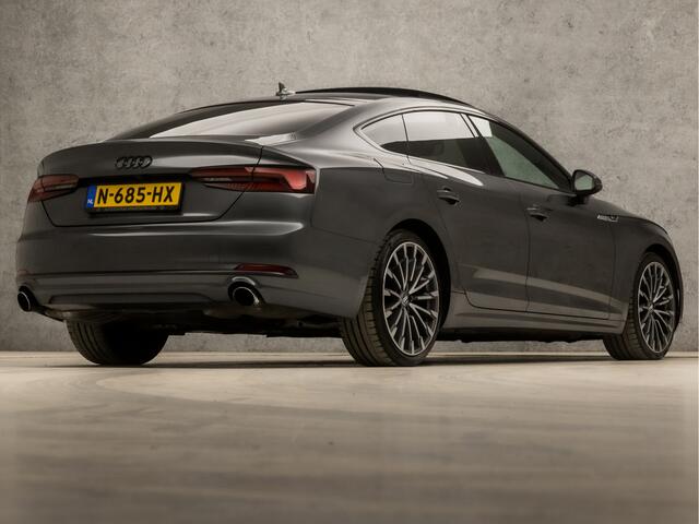 Audi A5 Sportback 2.0 TFSI S-Line Sport 191Pk Automaat (SCHUIFDAK, 2X S-LINE, 1e EIGENAAR, DIGITAL COCKPIT, APPLE CARPLAY, BANG&OLUFSEN, STOELVERWARMING, LEDER/ALCANTARA, SFEERVERLICHTING, NIEUWE APK, NIEUWSTAAT)