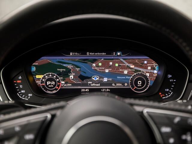 Audi A5 Sportback 2.0 TFSI MHEV quattro Sport S-line 252Pk Automaat (2X S-LINE, VIRTUAL COCKPIT, APPLE CARPLAY, GROOT NAVI, SFEERVERLICHTING, SPORTSTOELEN, ADAPTIVE CRUISE, CAMERA, GETINT GLAS, NIEUWSTAAT)