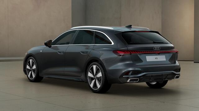 Audi A5 Avant 2.0 TFSI S edition elektr wegklapbare trekhaak, omgevingscamera's, adaptive cruise control, leder interieur, privacy glass