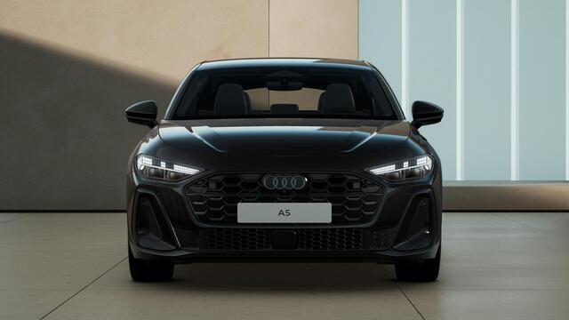 Audi A5 2.0 e-hybrid quattro S edition trekhaak, omgevingscamera's, adaptive cruise control, MMI bijrijdersscherm, comfortsleutel, optiek pakket zwart, LM velgen 20"