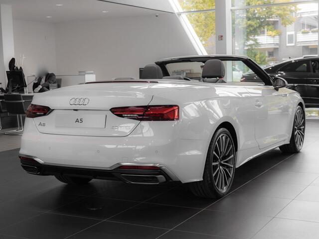 Audi A5 Cabriolet 40 Tfsi (150kW/204pk) S-Tronic S-LINE ** MATRIX, VIRTUAL, NEKVERW, 19-inch LMV, MEMORY, B&O Sound ** 1e EIG - ¤ 28.500,= onder NP ** ** INFORMEER OOK NAAR ONZE AANTREKKELIJKE FINANCIAL-LEASE TARIEVEN **