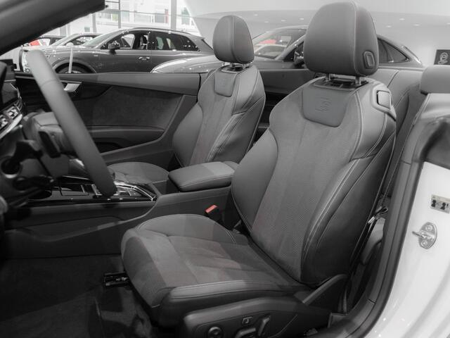 Audi A5 Cabriolet 40 Tfsi (150kW/204pk) S-Tronic S-LINE ** MATRIX, VIRTUAL, NEKVERW, 19-inch LMV, MEMORY, B&O Sound ** 1e EIG - ¤ 28.500,= onder NP ** ** INFORMEER OOK NAAR ONZE AANTREKKELIJKE FINANCIAL-LEASE TARIEVEN **