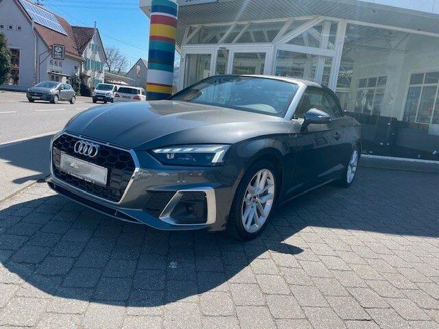 Audi A5 Cabriolet 40 Tfsi S-Tronic (150kW/204pk) ** MATRIX, LEDER, VIRTUAL, NEKVERW, 18-inch LMV, ADAPT. CRUISE ** 1e EIG - ¤ 28.600,= onder NP ** ** INFORMEER OOK NAAR ONZE AANTREKKELIJKE FINANCIAL-LEASE TARIEVEN **