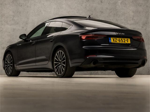 Audi A5 Sportback 2.0 TFSI S-Line Sport 191Pk Automaat (SCHUIFDAK, 2X S-LINE, VIRTUAL COCKPIT, CARBON INLEG, APPLE CARPLAY, GROOT NAVI, STOELVERWARMING, SFEERVERLICHTING, ADAPTIVE CRUISE, CAMERA, GETINT GLAS, NIEUWSTAAT)