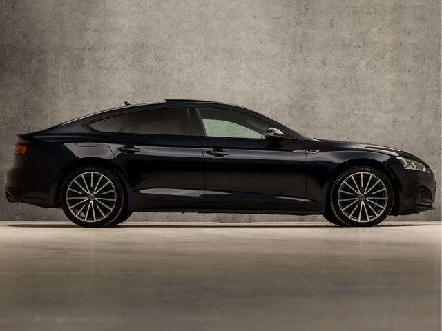 Audi A5 Sportback 2.0 TFSI S-Line Sport 191Pk Automaat (SCHUIFDAK, 2X S-LINE, VIRTUAL COCKPIT, CARBON INLEG, APPLE CARPLAY, GROOT NAVI, STOELVERWARMING, SFEERVERLICHTING, ADAPTIVE CRUISE, CAMERA, GETINT GLAS, NIEUWSTAAT)