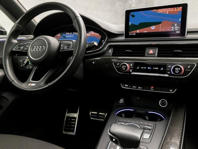 Audi A5 Sportback 2.0 TFSI S-Line Sport 191Pk Automaat (SCHUIFDAK, 2X S-LINE, VIRTUAL COCKPIT, CARBON INLEG, APPLE CARPLAY, GROOT NAVI, STOELVERWARMING, SFEERVERLICHTING, ADAPTIVE CRUISE, CAMERA, GETINT GLAS, NIEUWSTAAT)
