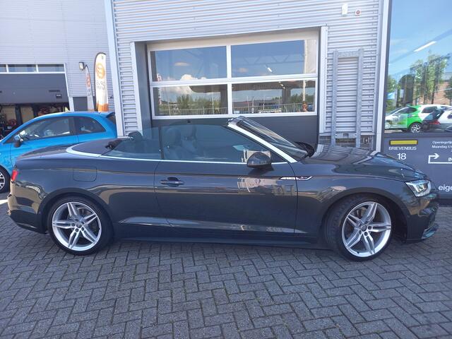 Audi A5 Cabriolet 2.0 TFSI Launch Edition S-LINE - VIRTUAL COCKPIT - 360 CAMERA - LEER - CARPLAY / ANDROID -