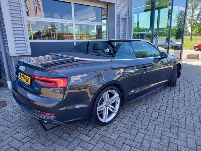 Audi A5 Cabriolet 2.0 TFSI Launch Edition S-LINE - VIRTUAL COCKPIT - 360 CAMERA - LEER - CARPLAY / ANDROID -