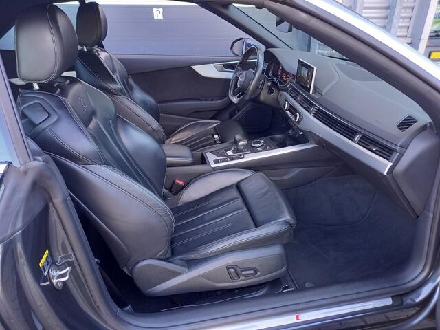 Audi A5 Cabriolet 2.0 TFSI Launch Edition S-LINE - VIRTUAL COCKPIT - 360 CAMERA - LEER - CARPLAY / ANDROID -
