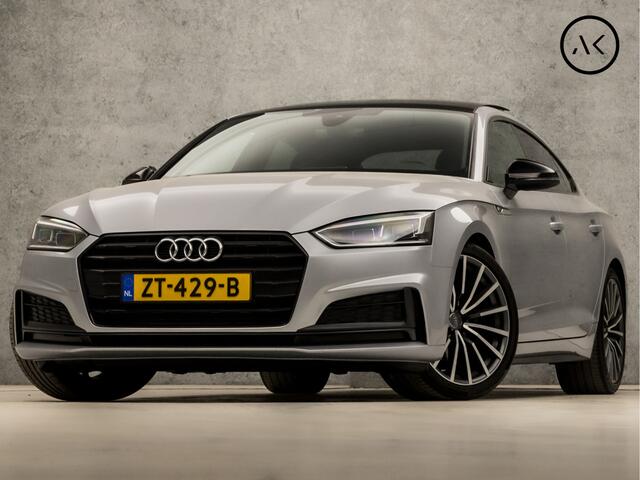 Audi A5 Sportback 40 TFSI S-Line Sport 191Pk Automaat (SCHUIFDAK, 2X S-LINE, VIRTUAL COCKPIT, GROOT NAVI, LEDER, STOELVERWARMING, SPORTSTOELEN, PLAT S-LINE SPORTSTUUR, GETINT GLAS, MATRIX LED, NIEUWSTAAT)